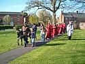Picture, Dinkey Procession
